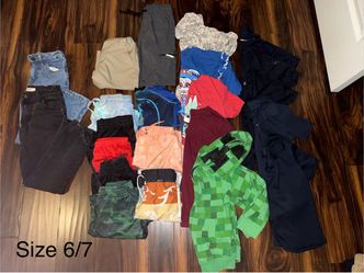 Boys clothes size 6/7