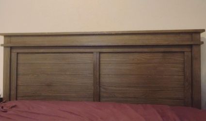 4pcs Dark Brown Wood Bedroom Set Dresser w/ 7Drawers Mirror,king Size Bed Frame & 1 Night Stand