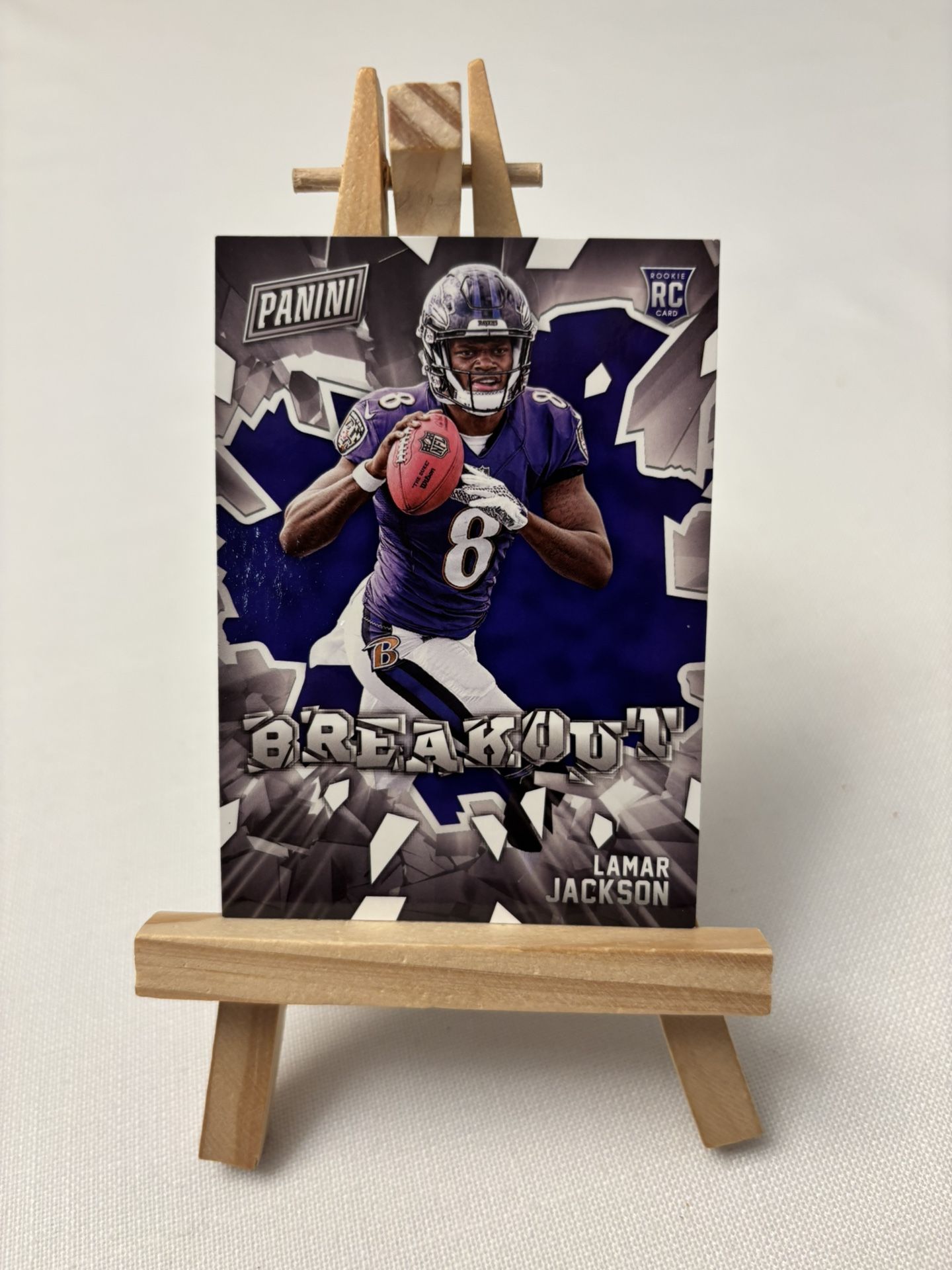 Lamar Jackson Rookie Card