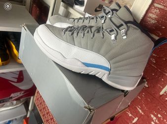 Air Jordan 12 Retro Cool Grey University Blue