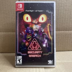 Nintendo Switch Game Five Nights At Freddys Security Breach