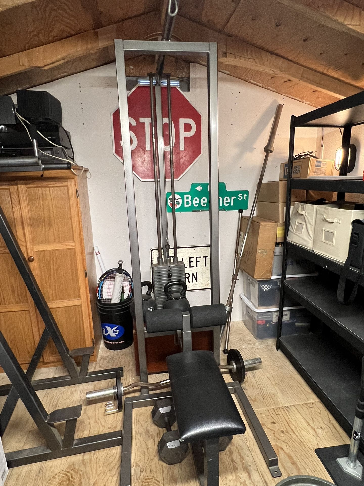 Pull Down Cable Machine - Gym Quality