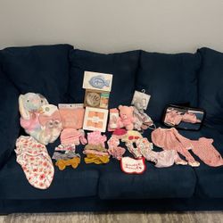 Newborn baby girl bundle (All together)