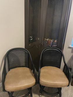 Vintage Korean Chairs (Set of Two)