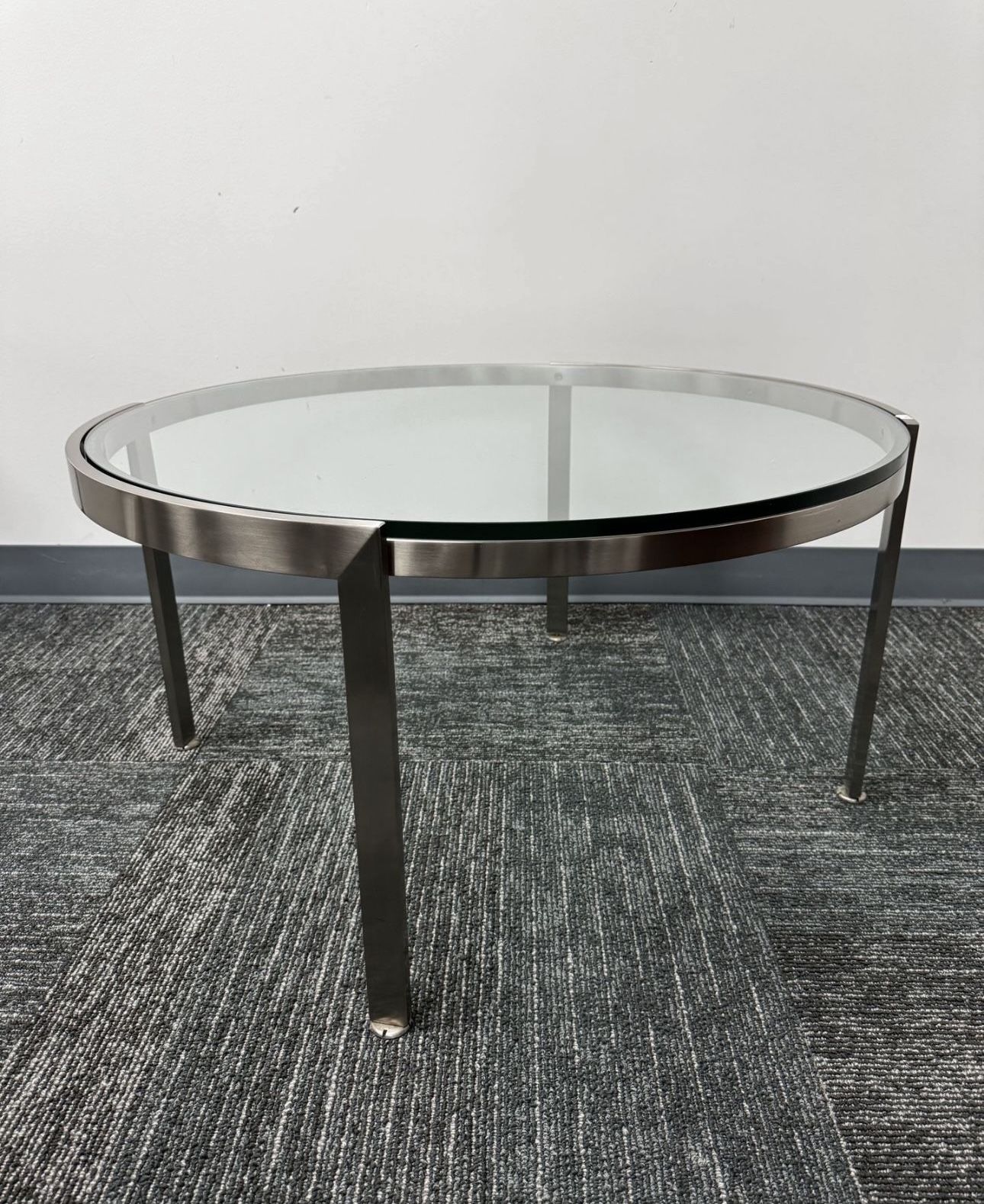 Glass End Table