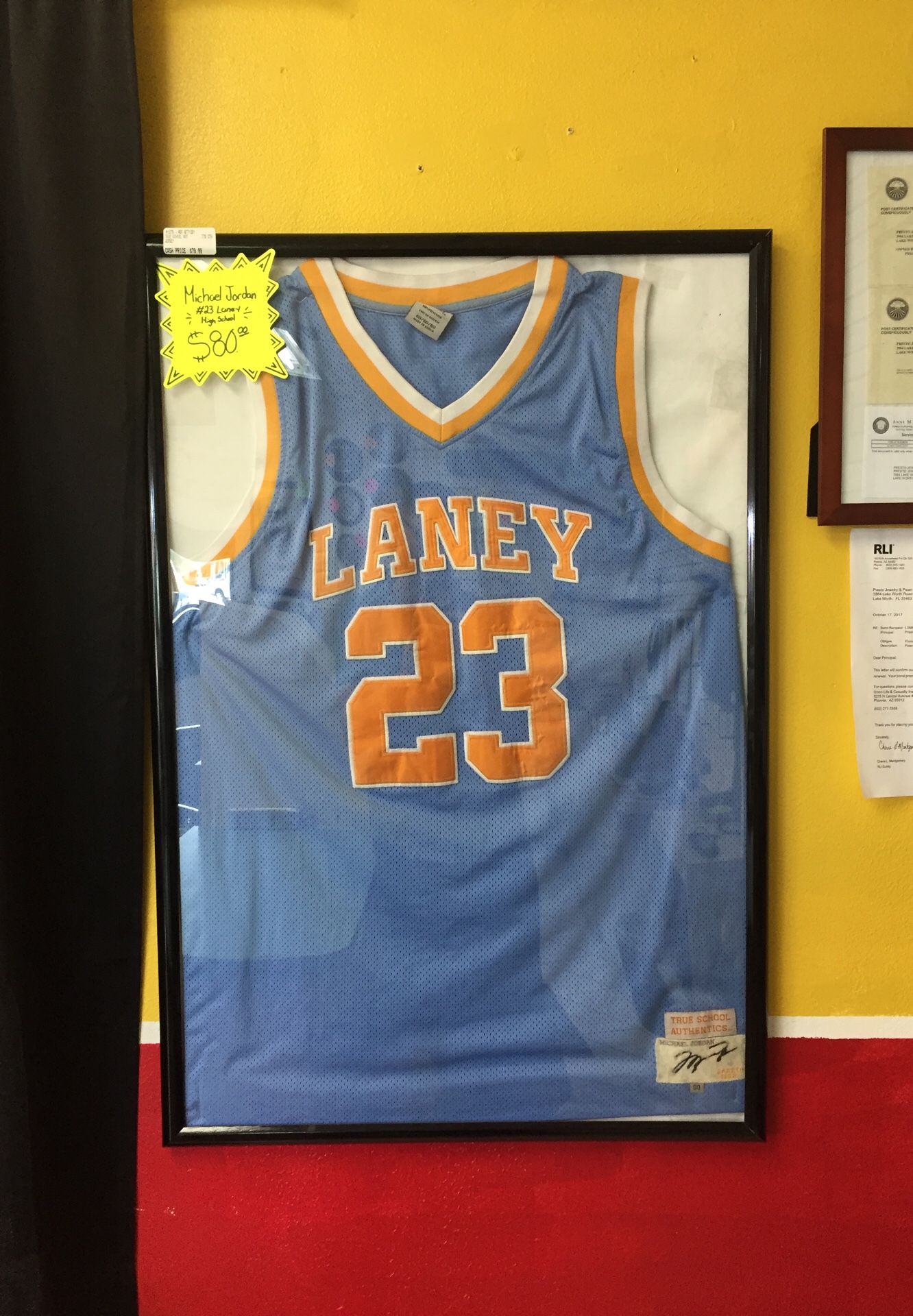 Michael Jordan Laney High Jersey for Sale in Oceanside, CA