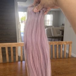 Clip in hair extensions