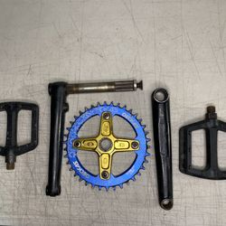 Profile BMX 3pc cranks $130