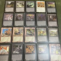 lot of 20 LOTR middle earth ccg black border cards #7