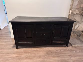 Solid Wood Storage Console / Sideboard