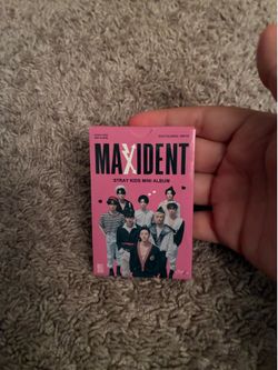 Stray kids maxident photo cards