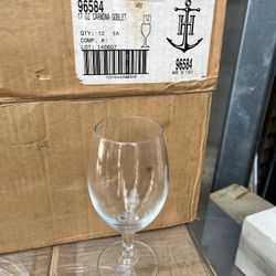 24) 17 OZ Carmona Goblet Made In Italy 