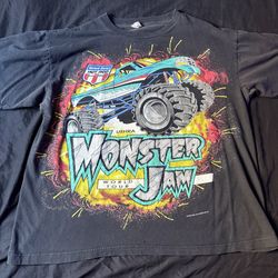 Vintage monster jam t shirt