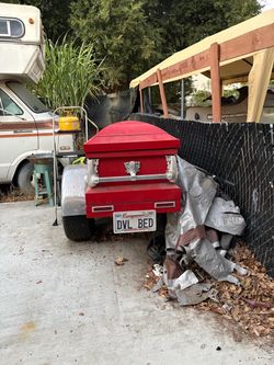 2007 Custom coffin trailer