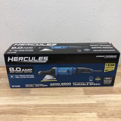 Hercules Car Buffer Polisher HC109B 8 AMP 6" 8mm Forced Rotation Dual Action