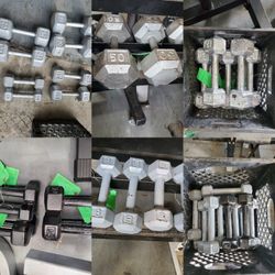 Hex Dumbbells ($1 Per Pound)