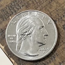 2024 Hope P Quarter “In Cod We Trust” CLEAR ERROR