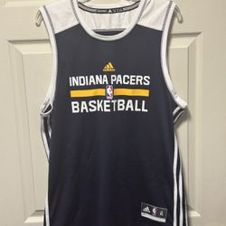 Indiana Pacers Adidas Practice Jersey Men's Sz XL Blue NBA Team Issue