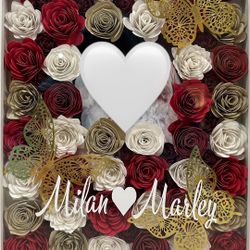 Custom Valentine Shadow boxes READ Description 