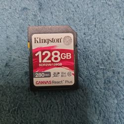 KINGSTON CANVAS 128gb