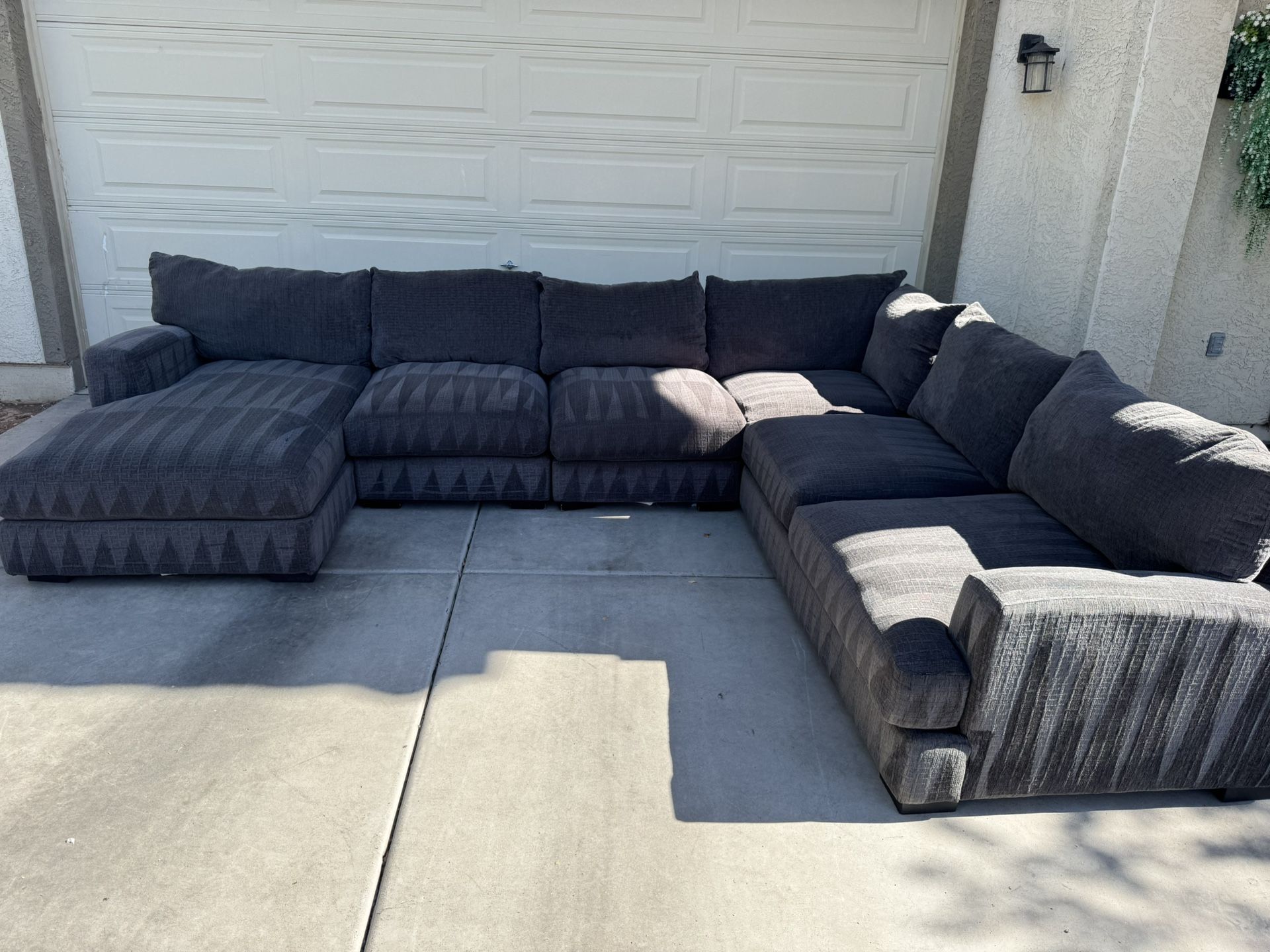 Large Grey Sectional