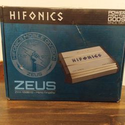 HIFONICS ZEUS ZXX-1200.1D - MONO AMPLIFIER 
