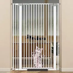51.18" Extra Tall Cat Gate for Doorway, 30.5"-40" Auto Close