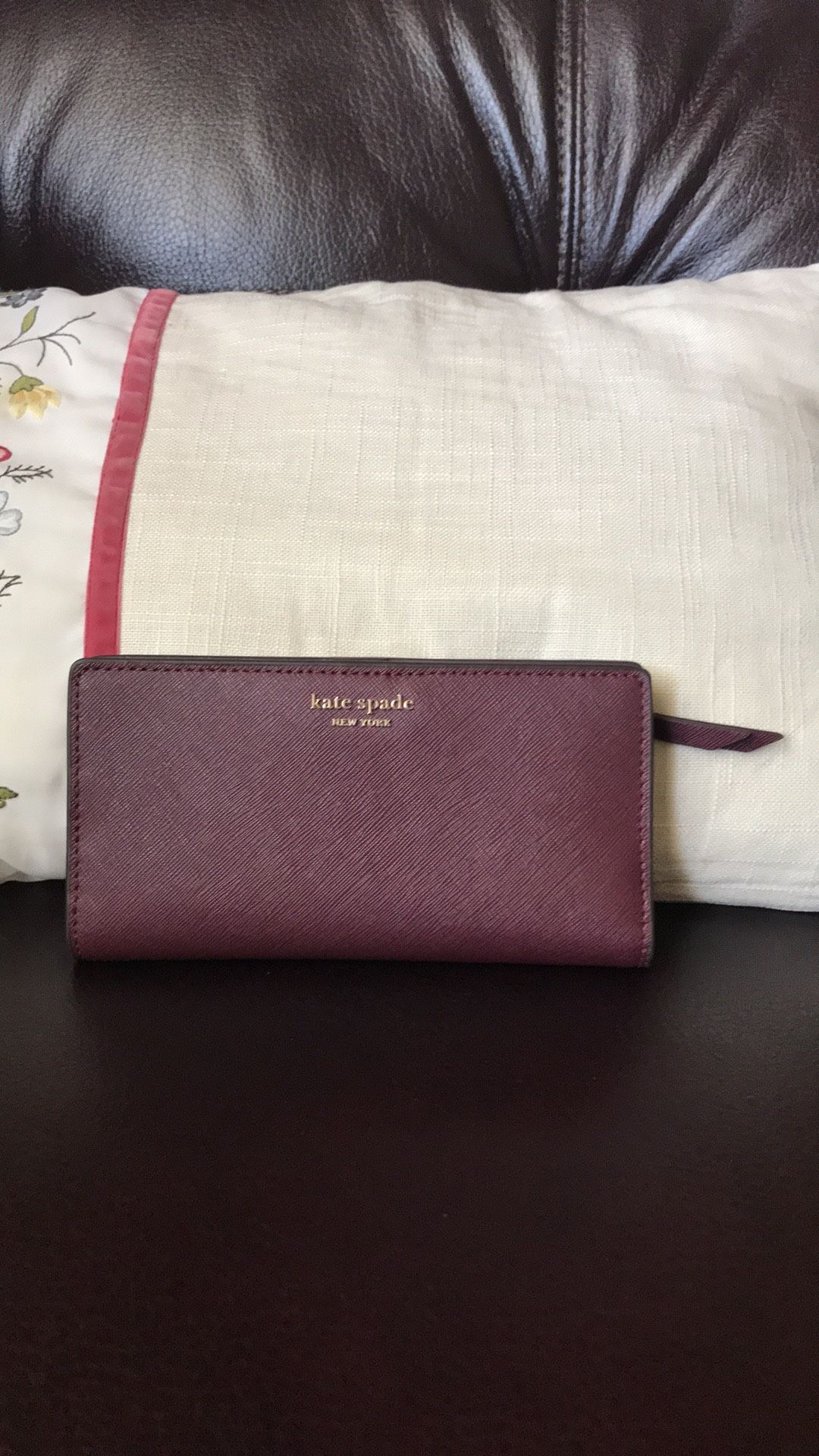 Kate spade leather wallet new