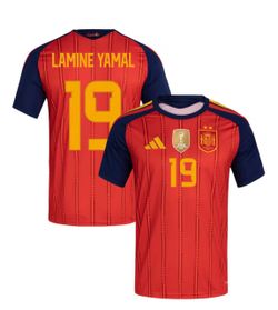 Spain 🇪🇸 Lamine Yamal 2 Star Jersey