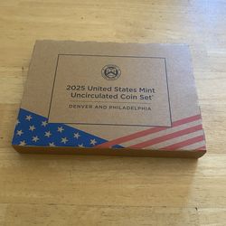 Coins 2025 mint set unopened