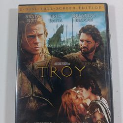 Troy (Two-Disc Full Screen Edition) - DVD - VERY GOOD