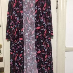 Lularoe women's long cardigan/Medium