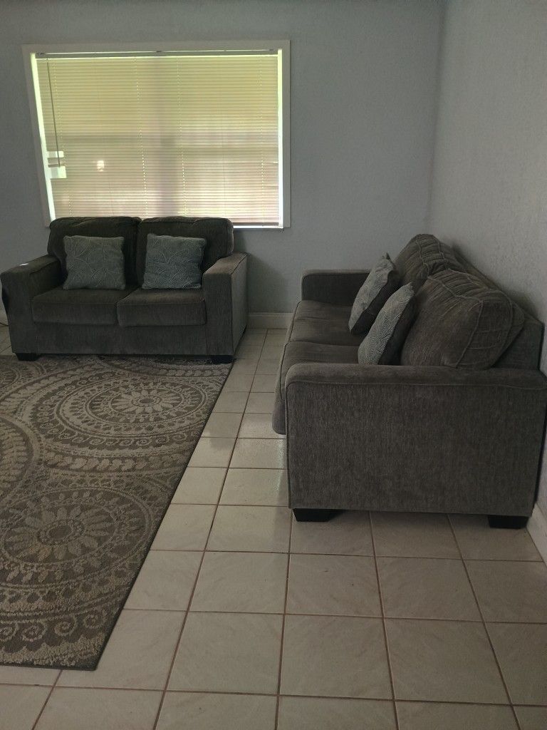 Two Piece Couch Adjustable Bed With Tag (Price To Be Discussed Best Offer)