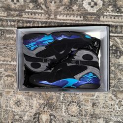 Jordan 8 Retro Aqua Size 10.5 Men New 
