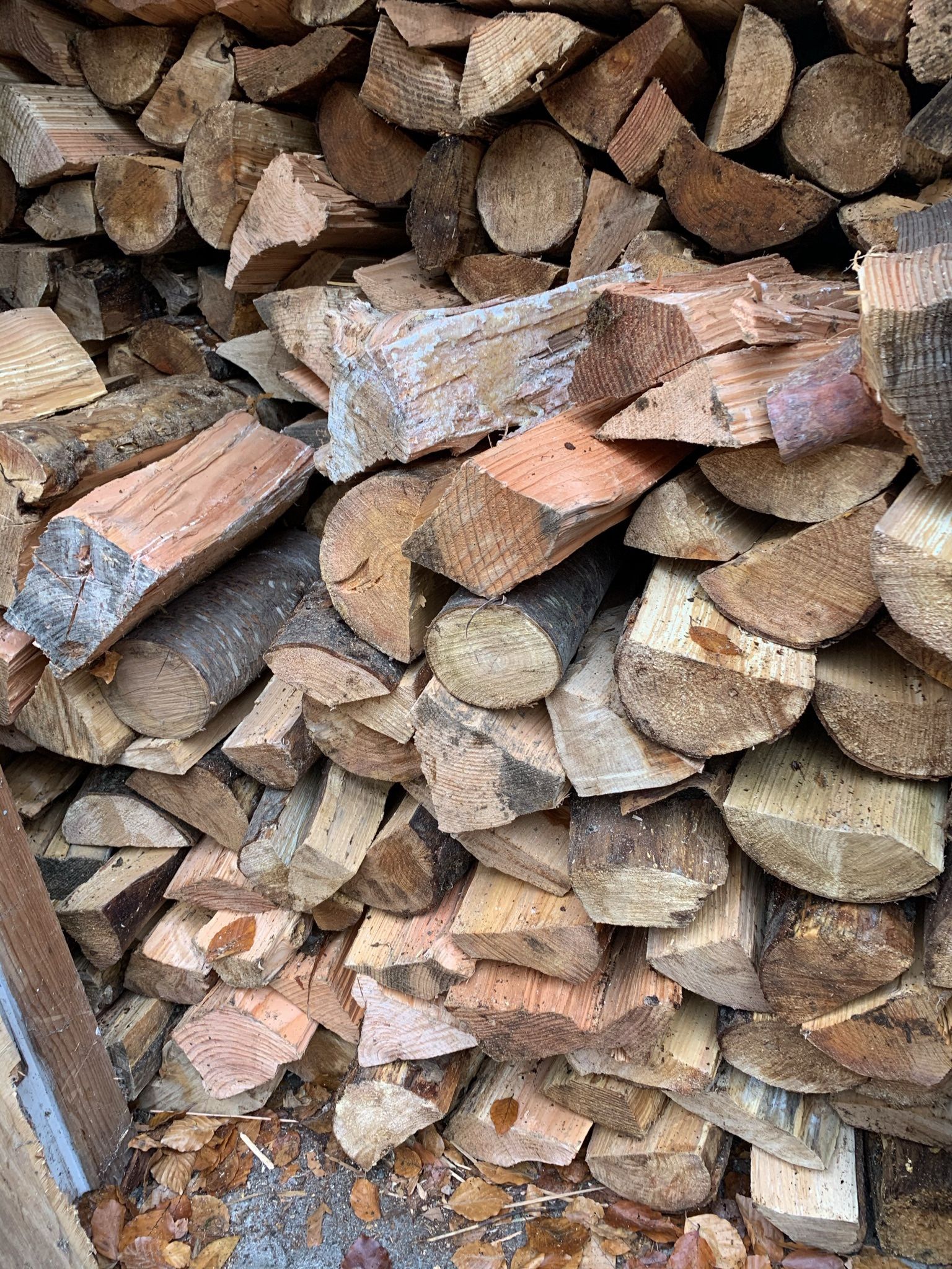 Dry Firewood Fir Maple Alder Cherry Quarter Half Cords Delivery Pickup