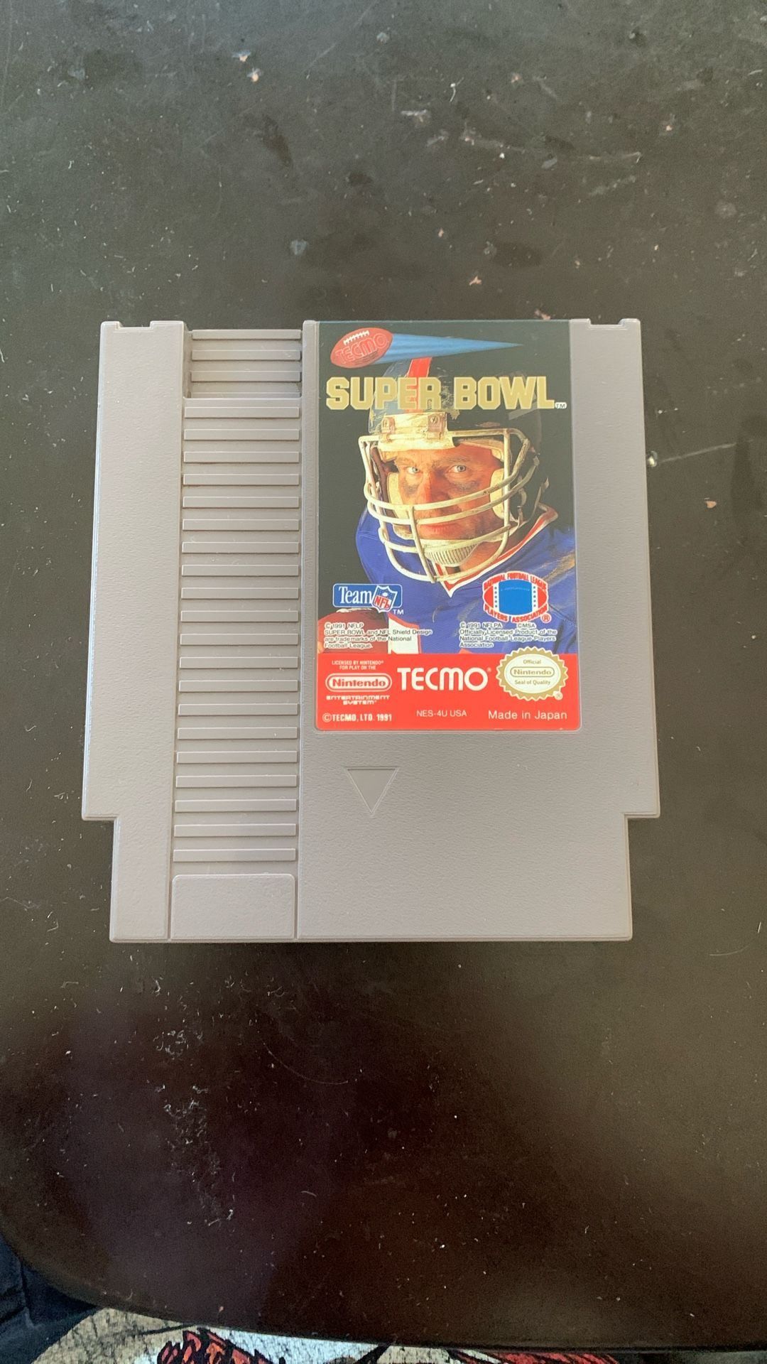 Tecmo Super Bowl NES Cartridge