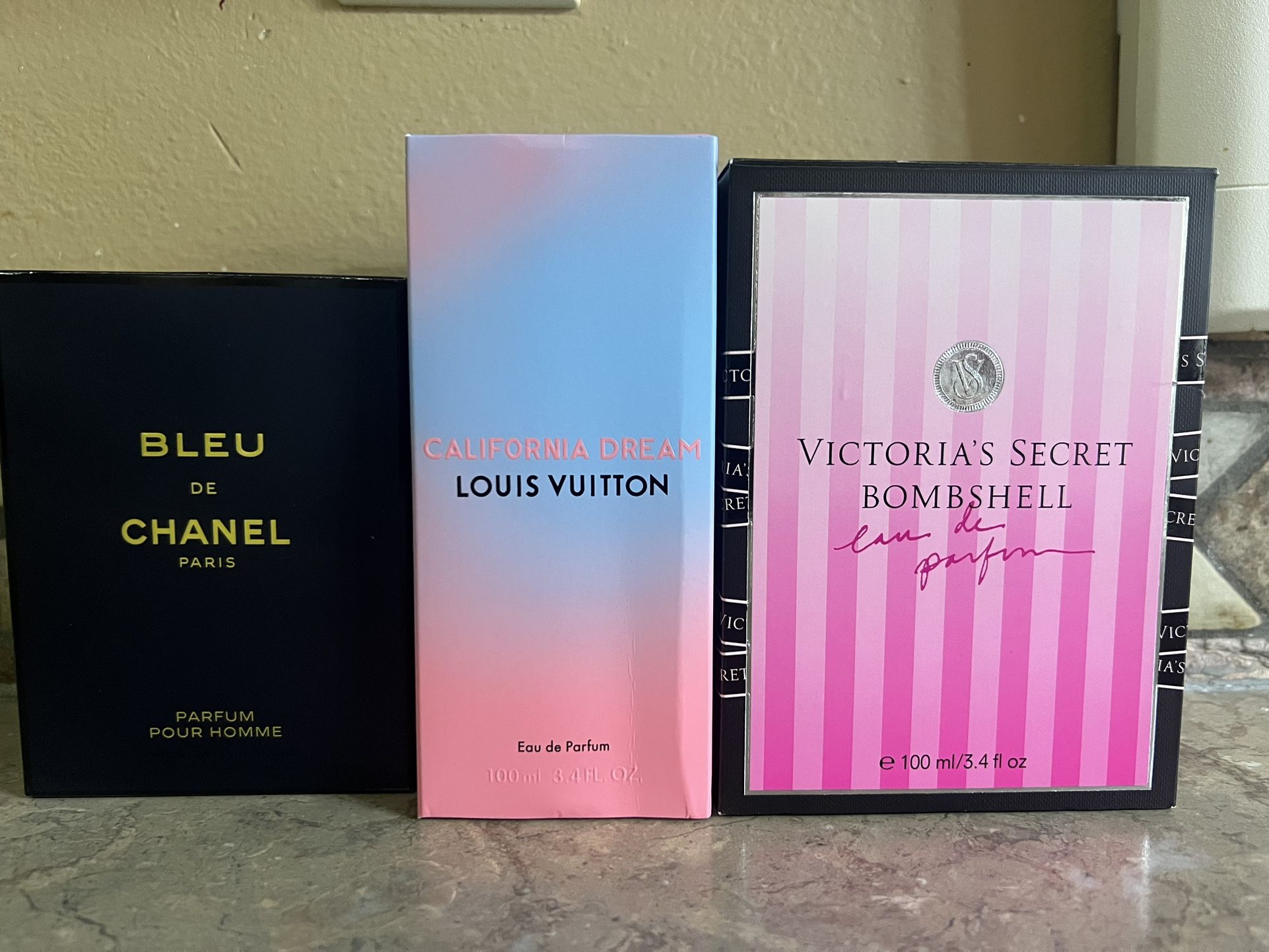 Perfume For Sale. LV Victoria Secret Chanel 
