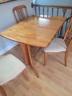 Dining table with chairs