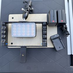 CoreSwx Torch Bolt on Camera Lights/ 2 Batteries And 2 Chargers!