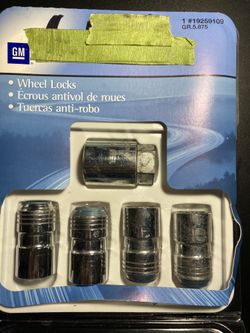 Genuine GM Accessories Wheel Lock Kit 09599493