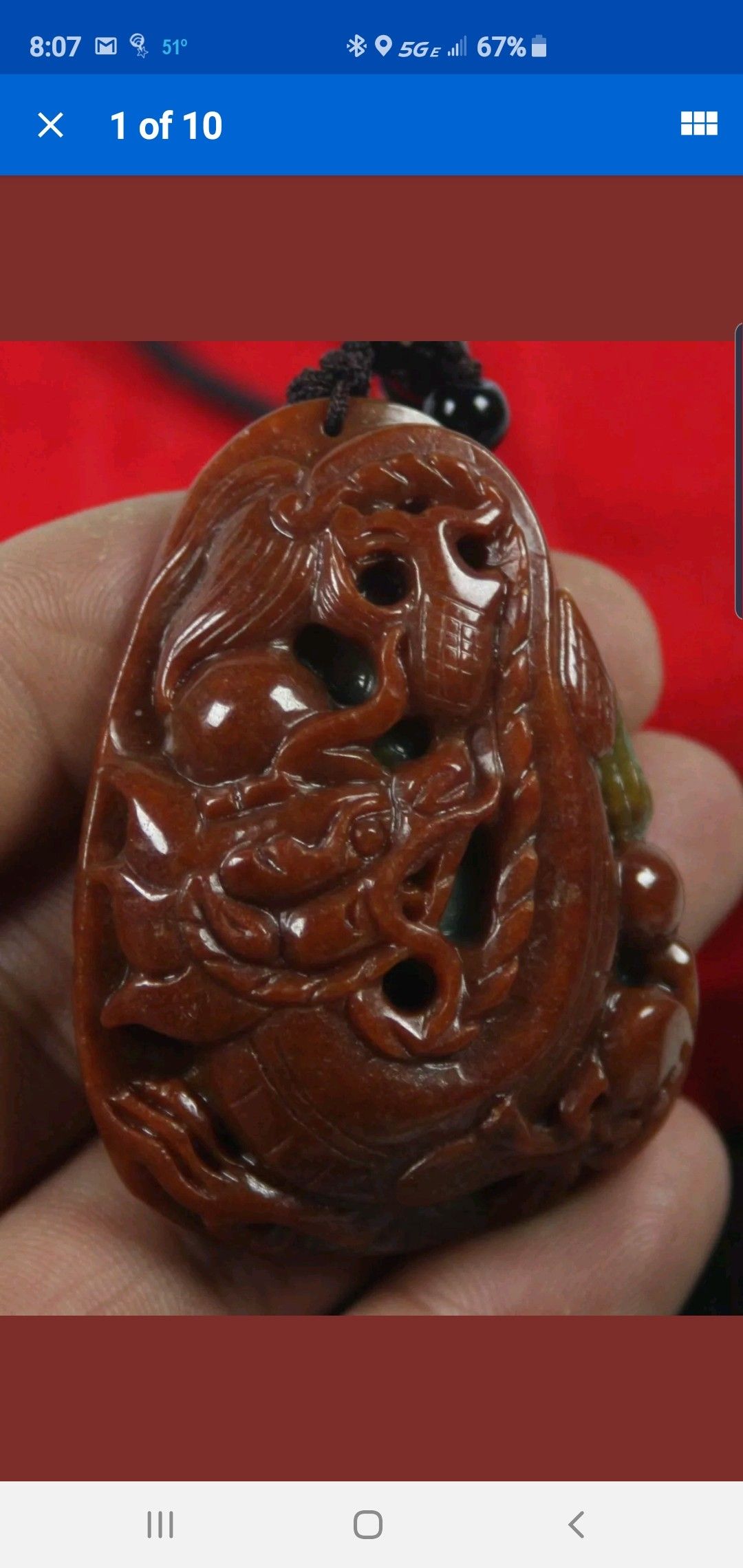 jade jadeite pendant