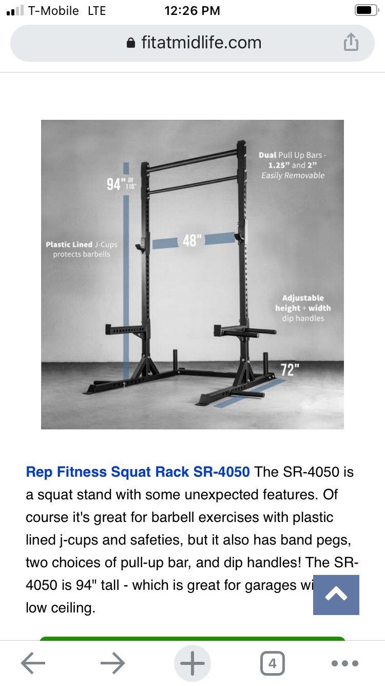 Squat Weight Rack 