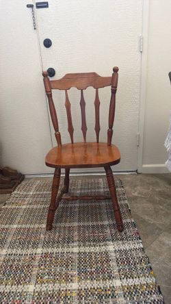 Vintage Maple wood chair