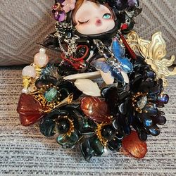 Beautiful Bag Charm or Car Charm