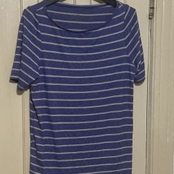 LANE BRYANT women’s striped top size 14/16