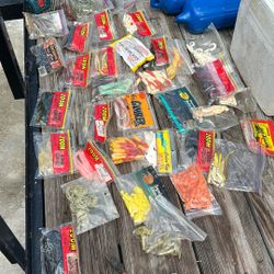 Soft Baits Fresh And Saltwater 