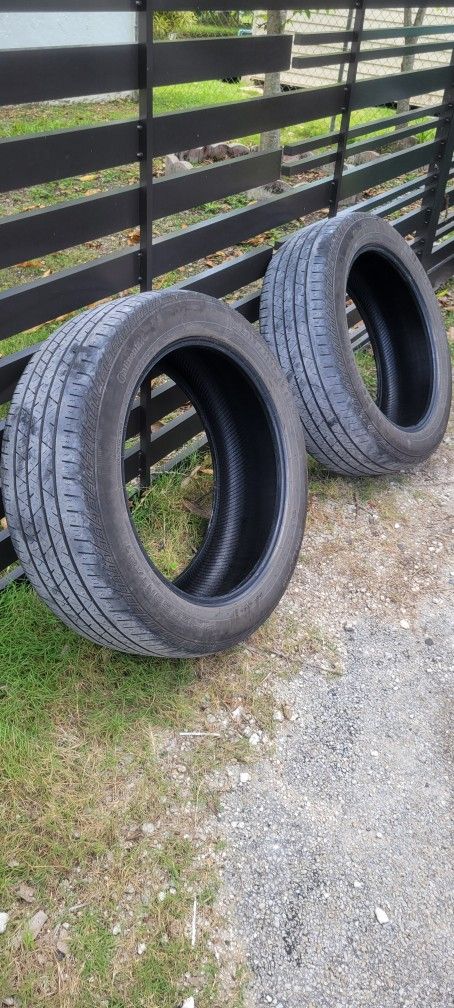 Honda Pilot Tires 245/50/20 Continentals