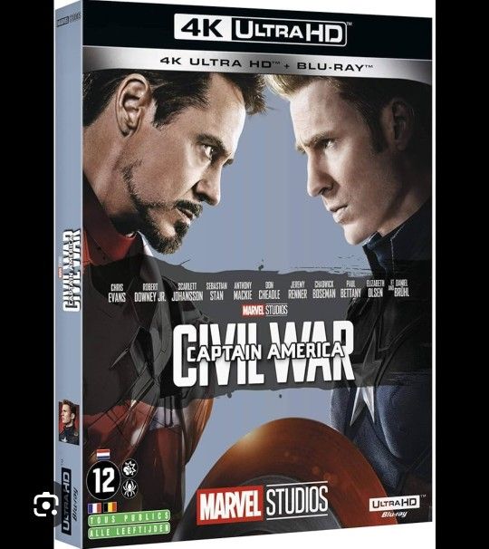 Unopened Marvel's Civil War 4K Dvd