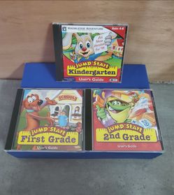 JumpStart Kindergarten, 1st & 2nd Grade CD-ROM Set