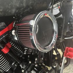 Harley Davidson Trask Big Power Assault Air Breather - 2 Ways